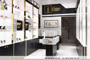 Bí quyết tạo nên một thiết kế shop đồng hồ thời thượng